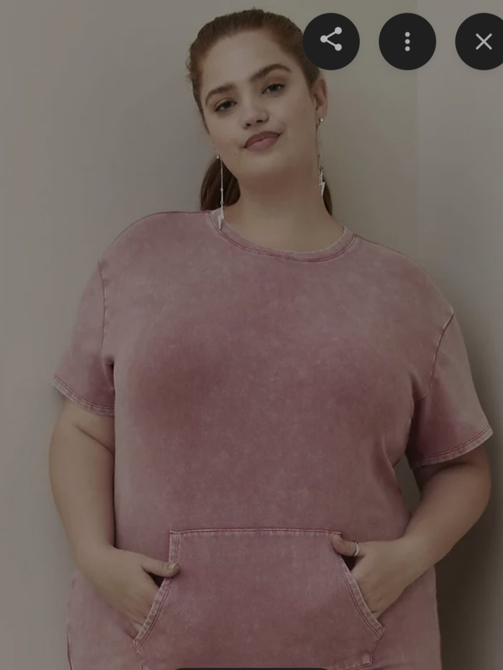 TORRID LoveStitch Mini Dress Pink Size 1X NWT